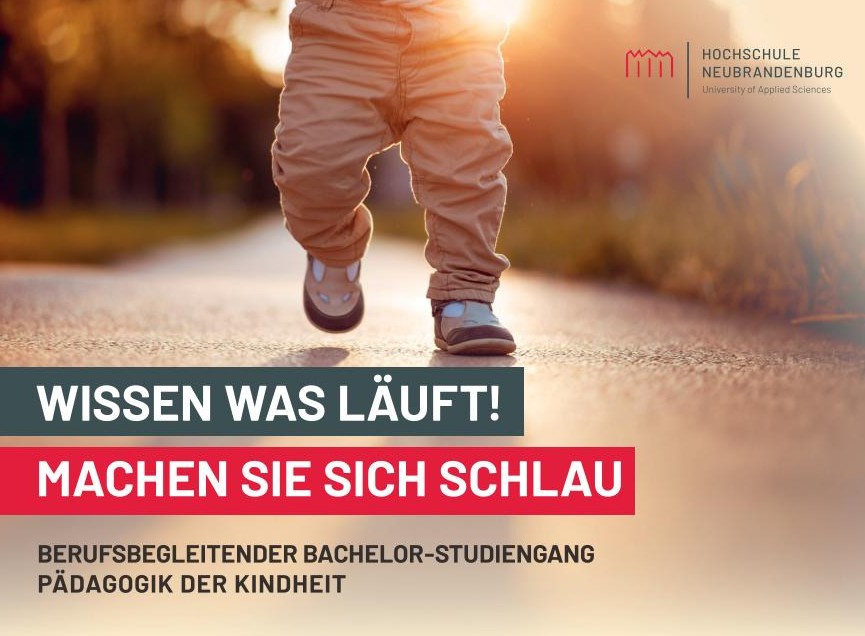 Flyer zum Studiengang