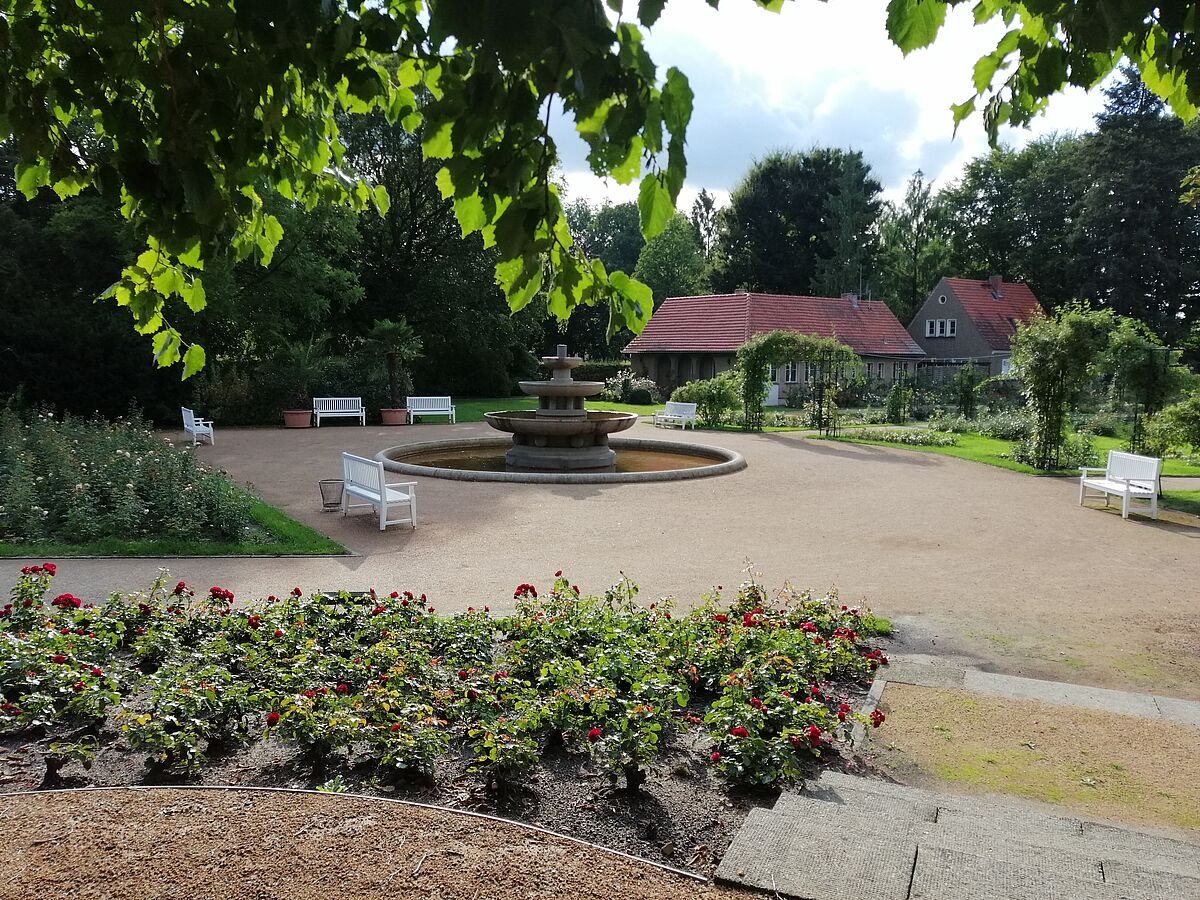 Brunnen im Rosengarten Forst