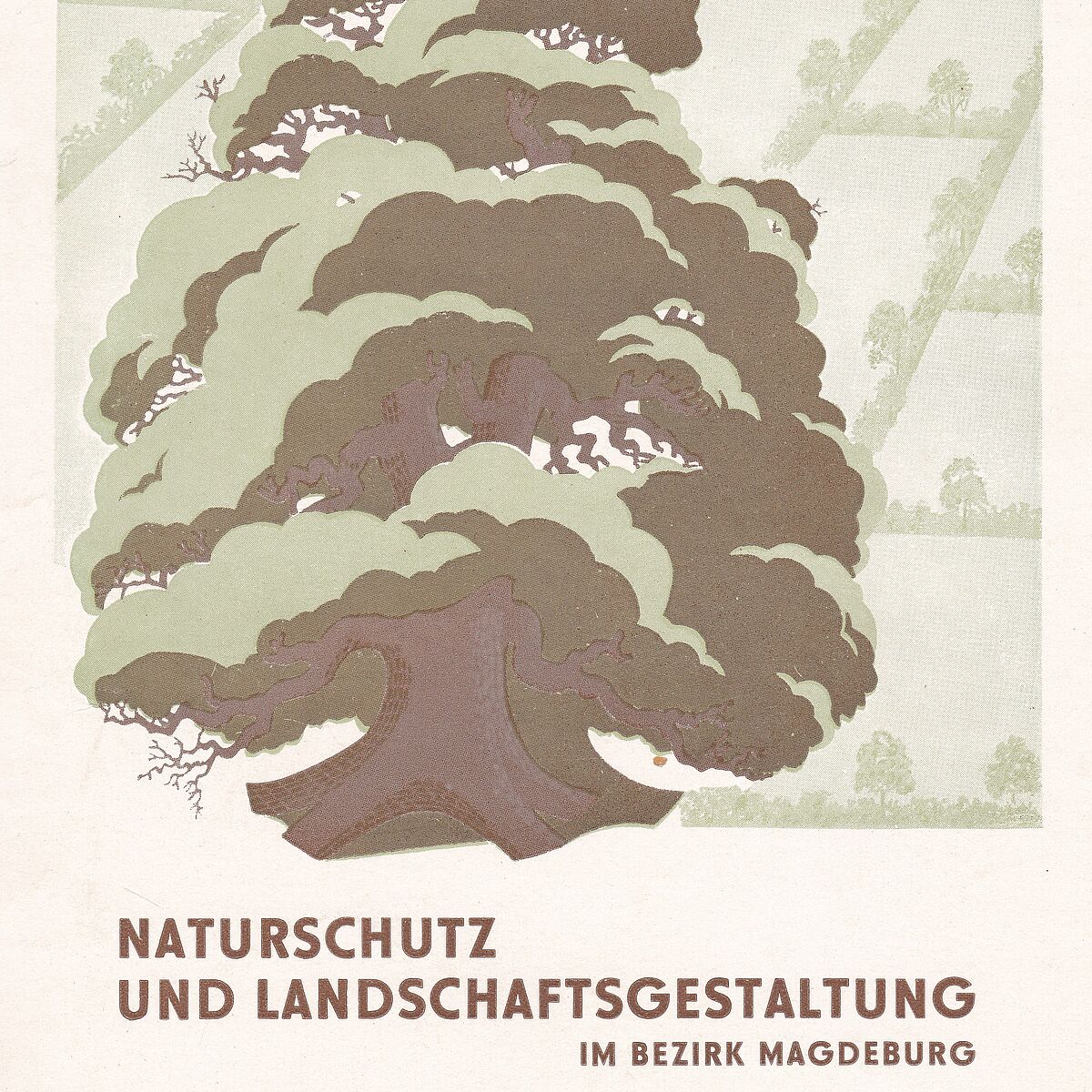 Naturschutz u. Landschaftsgestaltung, Bezirk Magdeburg