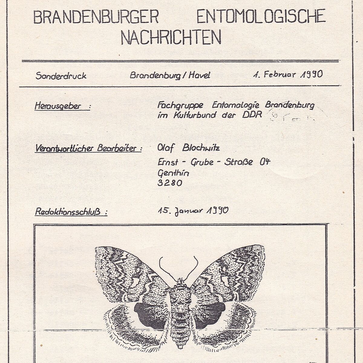 Brandenburger Entomologische ...