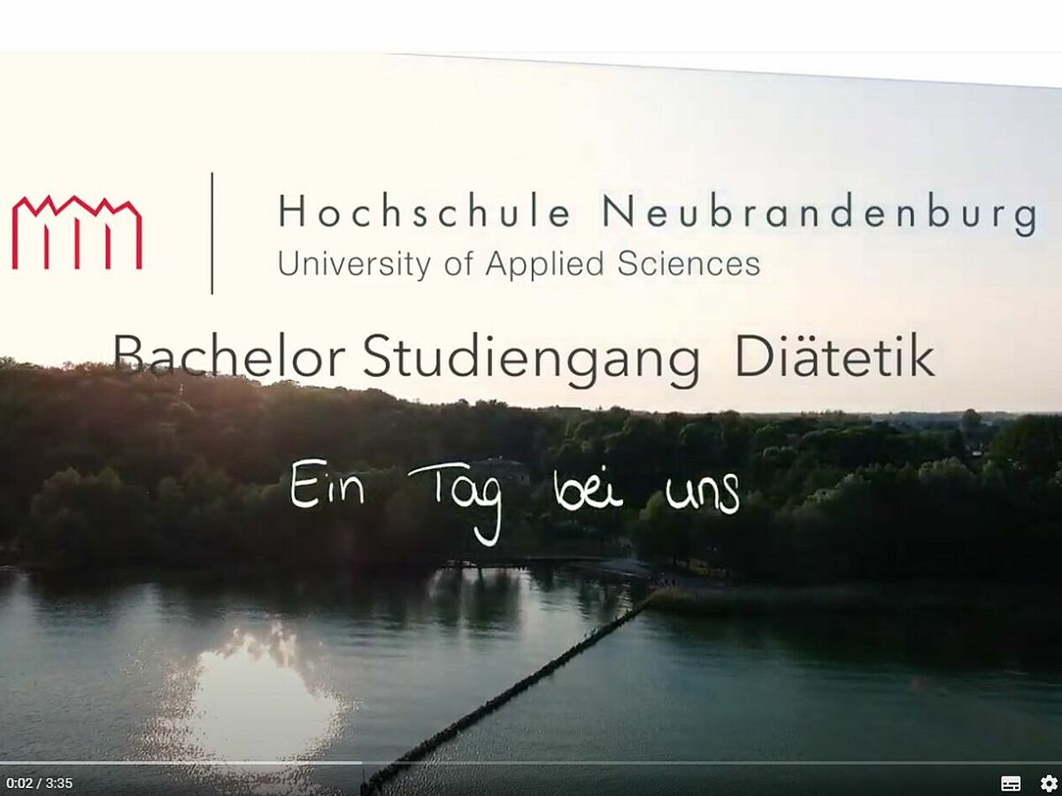 Ein Tag bei uns - Video des Studiengangs Diätetik