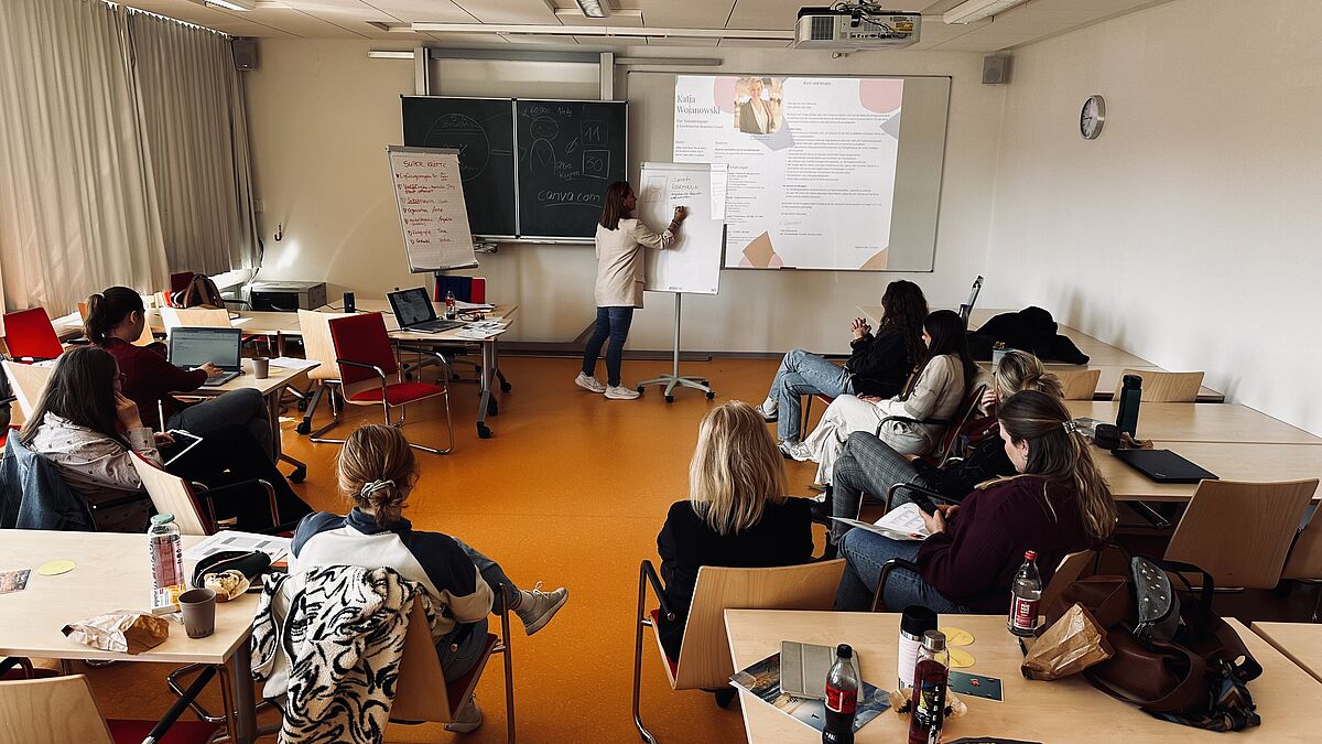 Bewerbungstraining mit Stefanie Grossmann 2025