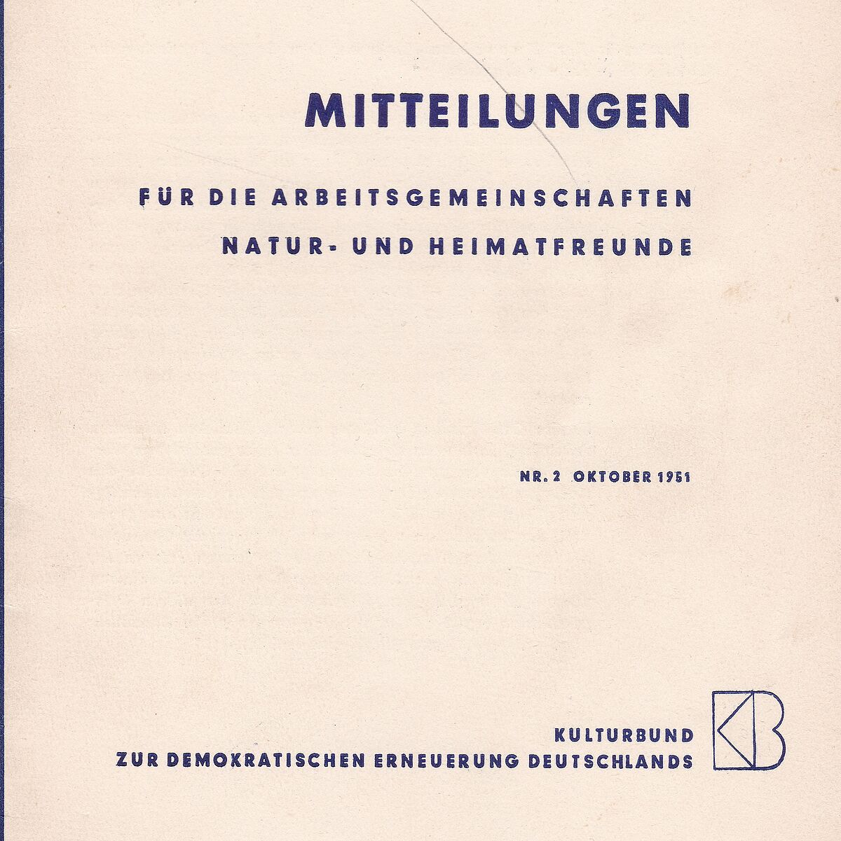 Mitteilungen Natur- und Heimatfreunde