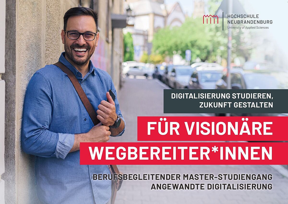 Der nächste Studienbeginn ist das Sommersemester 2026 - Hier gehts zur Online-Bewerbung!