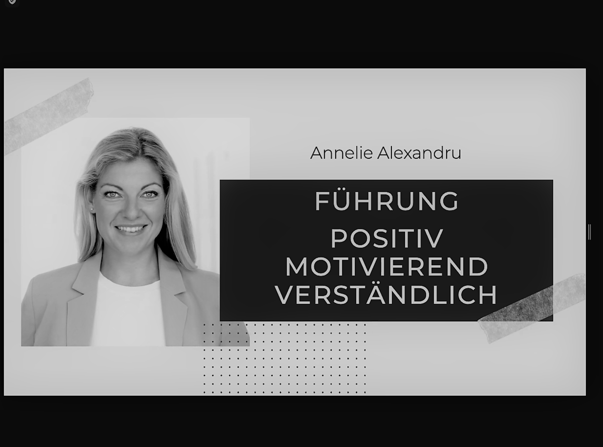 Führen mit Annelie Alexandru