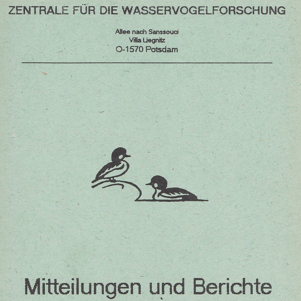 Zentrale Wasser- vogelforschung