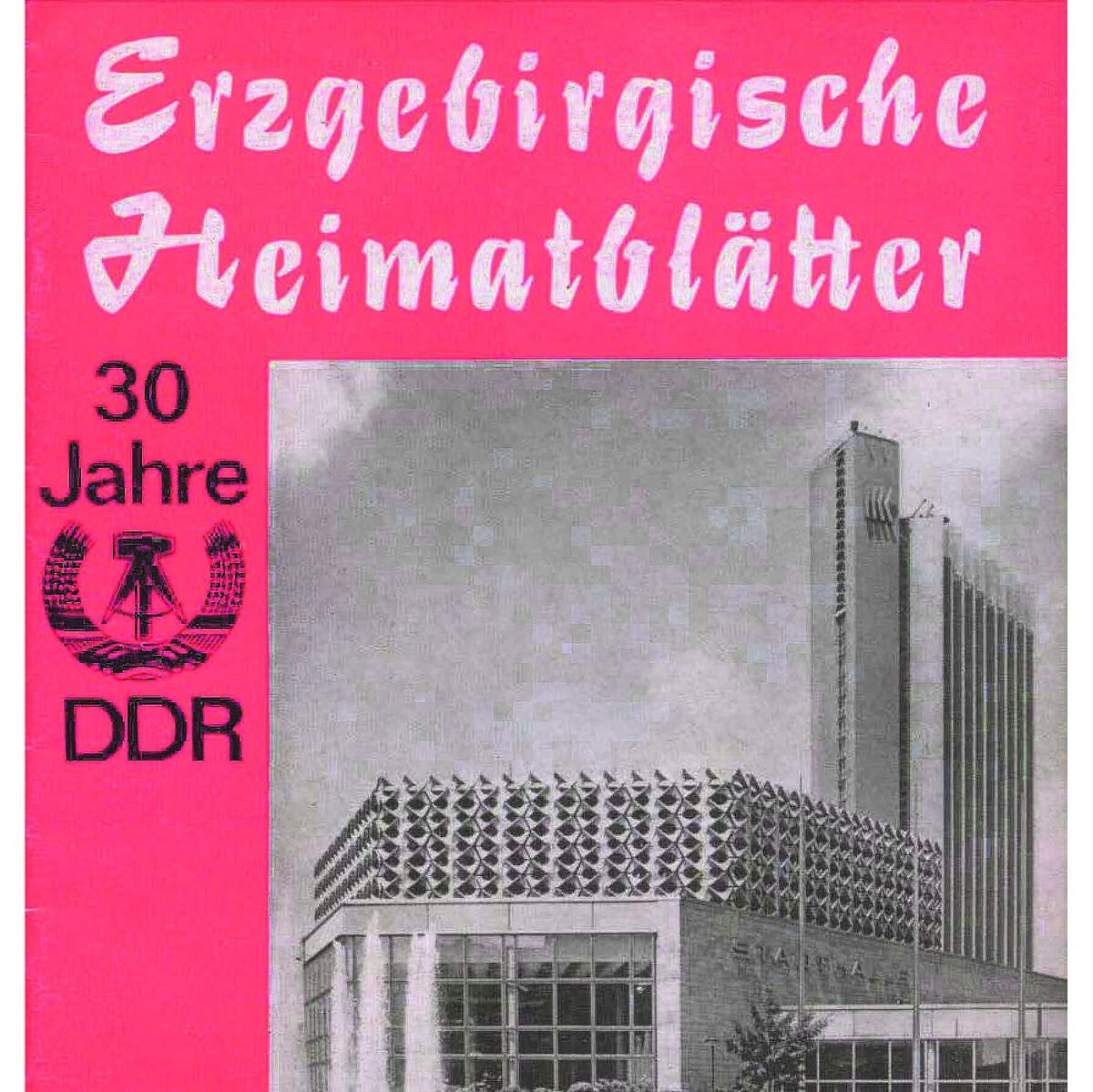 Erzgebirgische Heimatblätter