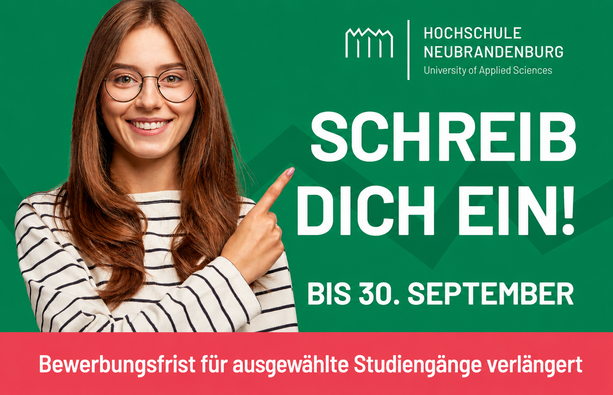 Gute Nachricht: Bewerbungsfrist verlängert!