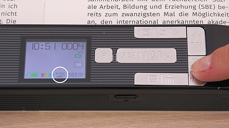 Kunstmatig nakomelingen Redelijk Bedienung mobiler Scanner - Hochschule Neubrandenburg