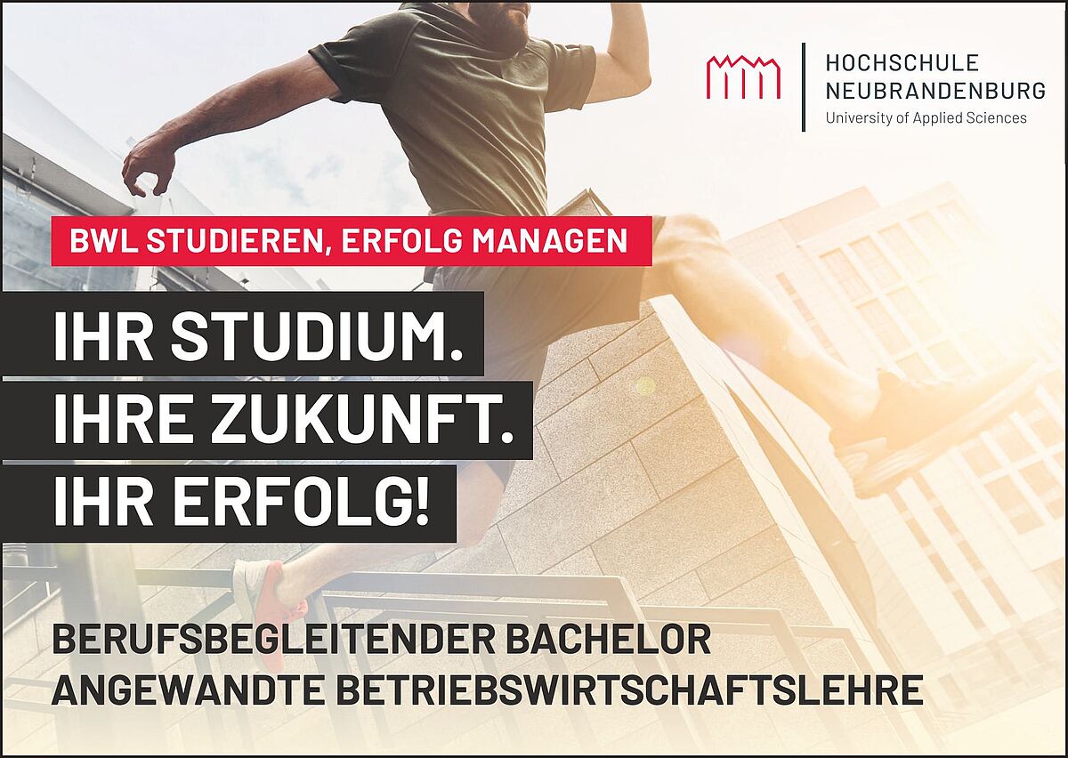 Der nächste Studienbeginn ist das Wintersemester 2025/2026 - Hier gehts zur Online-Bewerbung!