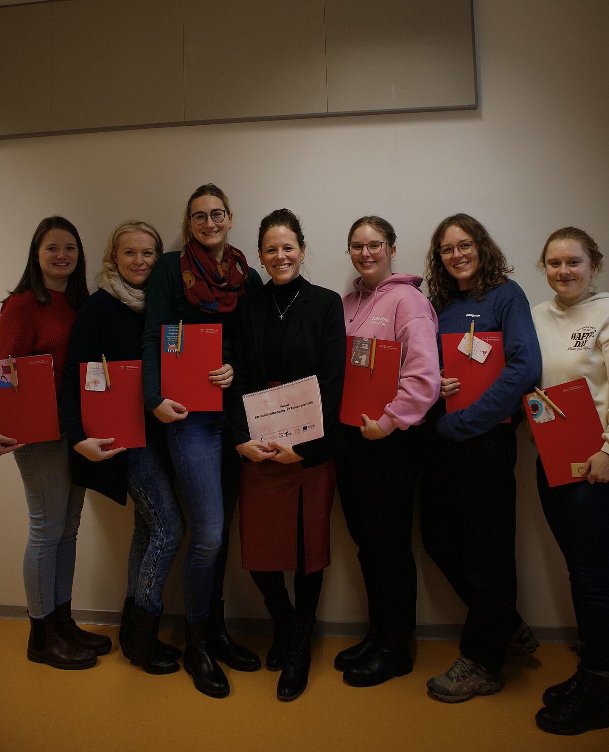 Frau Urmoneit verlässt das Projekt und wurde feierlich verabschiedet.