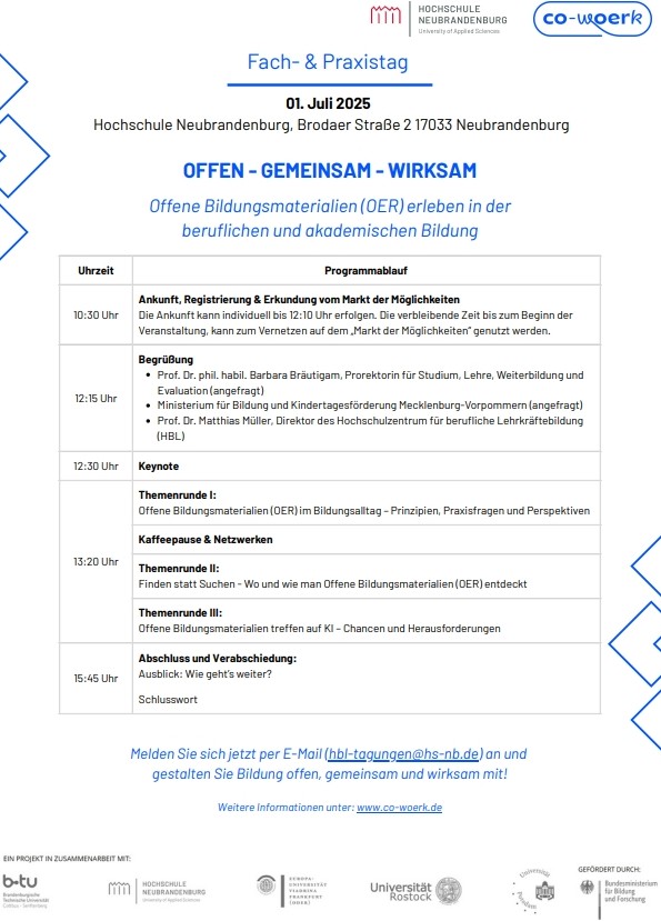 Einladung und Programm CoP-Präsenztreffen