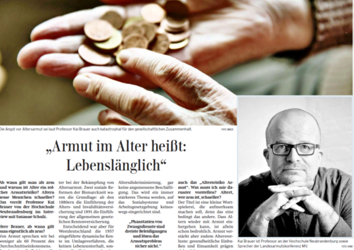 Prof. Kai Brauer zum Thema "Altersarmut" im Interview